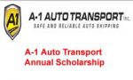A-1 Auto Transport Annual Scholarship A-1 Auto Transport Annual Scholarship