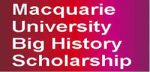 Big History Scholarship
