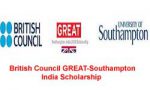 British Council GREAT-Southampton-India Scholarship