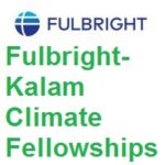 Fulbright-Kalam Climate Fellowship 2023-2024