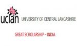 GREAT SCHOLARSHIP INDIA - University of Central Lancashire