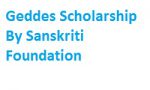 Geddes Scholarship For Town Planning & Architecture Geddes Scholarship