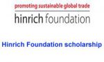Hinrich Foundation scholarship