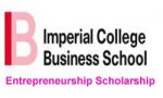 Imperial College Business School Entrepreneurship Scholarship