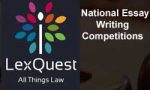 LexQuest 4th National Essay Writing Competition, 2018