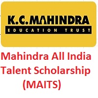 Mahindra All India Talent Scholarship-MAITS 2020