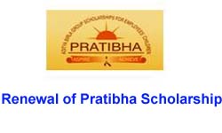 Pratibha Scholarship Renewal