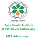 Rajiv Gandhi Institute of Petroleum Technology MBA Admissions 2019 Rajiv Gandhi Institute of Petroleum Technology MBA Admissions 2019