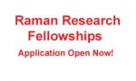 Raman Research Fellowships