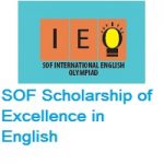 SOF Scholarship of Excellence in English (SOF SEE) – 2021-22 SOF Scholarship of Excellence in English (SOF SEE) - 2020-21