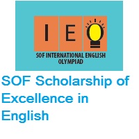 SOF Scholarship of Excellence in English (SOF SEE) - 2020-21