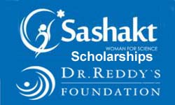 Sashakt Scholarship For Girls Offered By Dr Reddy’s Foundation 2026-2027 Sashakt Scholarship For Girls Offered By Dr Reddy's Foundation 2022-2023