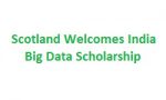 Scotland Welcomes India Big Data Scholarship
