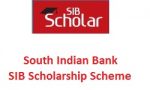 South Indian Bank Scholarship SIB Scholarship Scheme - 2019