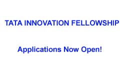Tata Innovation Fellowship 2019 20 Offered Department Of Biotechnology