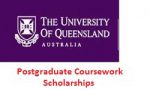 University of QueenslandÂ Postgraduate Coursework Scholarships