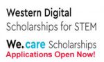 We.care Scholarships & Western Digital Scholarships for STEM