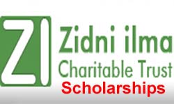 Zidni Ilma Charitable Trust Scholarship