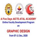 A Five Days AICTE-ATAL ACADEMY Online Faculty Development Program on GRAPHIC DESIGN