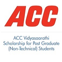ACC Vidyasaarathi Scholarship for Post Graduate (Non-Technical) Students