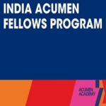 Acumen Fellowship - India Fellows Program 2022