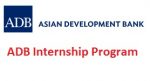 ADB Internship Program