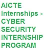 AICTE Internships - CYBER SECURITY INTERNSHIP PROGRAM ( Virtual ...