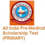 All India Pre-Medical Scholarship Test (PRIMARY) 2022 All India Pre-Medical Scholarship Test (PRIMARY) 2021