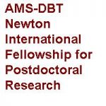 AMS-DBT Newton International Fellowship for Postdoctoral Research