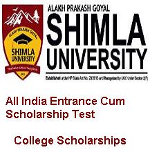 APG Shimla University All India Entrance Cum Scholarship Test