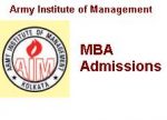 Army Institute of Management Kolkata MBA Admission 2019 Army Institute of Management Kolkata MBA Admission 2019