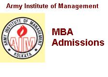 Army Institute of Management Kolkata MBA Admission 2019