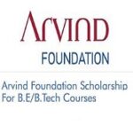 Arvind Foundation Scholarship For B.E/B.Tech Courses 2021-2022 Arvind Foundation Scholarship For B.E/B.Tech Courses 2021-2022
