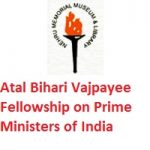 Atal Bihari Vajpayee Fellowship on Prime Ministers of India