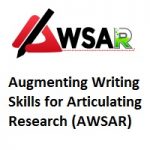 Augmenting Writing Skills for Articulating Research (AWSAR)