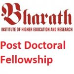 Bharath Institute of Higher Education and Research BIHER POST-DOCTORAL RESEARCH Bharath Institute of Higher Education and Research BIHER POST-DOCTORAL RESEARCH