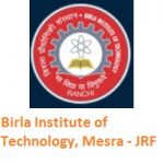 Birla Institute of Technology Mesra _ JRF