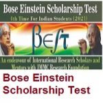 4th Bose Einstein Scholarship Test-BEST For Indian Students 2021 4th Bose Einstein Scholarship Test-BEST For Indian Students 2021