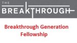 Breakthrough Generation Fellowship 2019