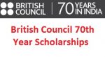 British Council 70th Year Scholarships