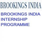 BROOKINGS INDIA INTERNSHIP PROGRAMME