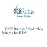 CARE Ratings Scholarship Scheme for B.Ed 2020-2021 CARE Ratings Scholarship Scheme for B.Ed 2020-2021