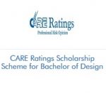 CARE Ratings Scholarship Scheme for Bachelor of Design 2020-2021 CARE Ratings Scholarship Scheme for Bachelor of Design