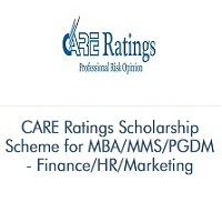 CARE Ratings Scholarship Scheme for MBA/MMS/PGDM - Finance/HR/Marketing 2020-2021