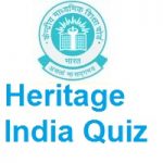 Central Board of Secondary Education Heritage India Quiz