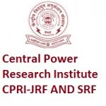 Central Power Research Institute CPRI-JRF AND SRF