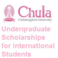Chulalongkorn University - Thailand Underqraduate Scholarships for lnternational Students