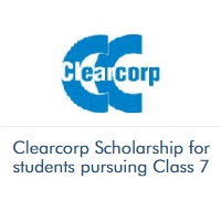 Clearcorp Scholarship for students pursuing Class 7