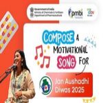 Compose a Motivational Song for Jan Aushadhi Diwas 2025