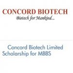 Concord Biotech Limited Scholarship for MBBS Courses 2022-2023 Concord Biotech Limited Scholarship for MBBS 2020-2021